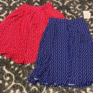 Lularoe polka dot Madison